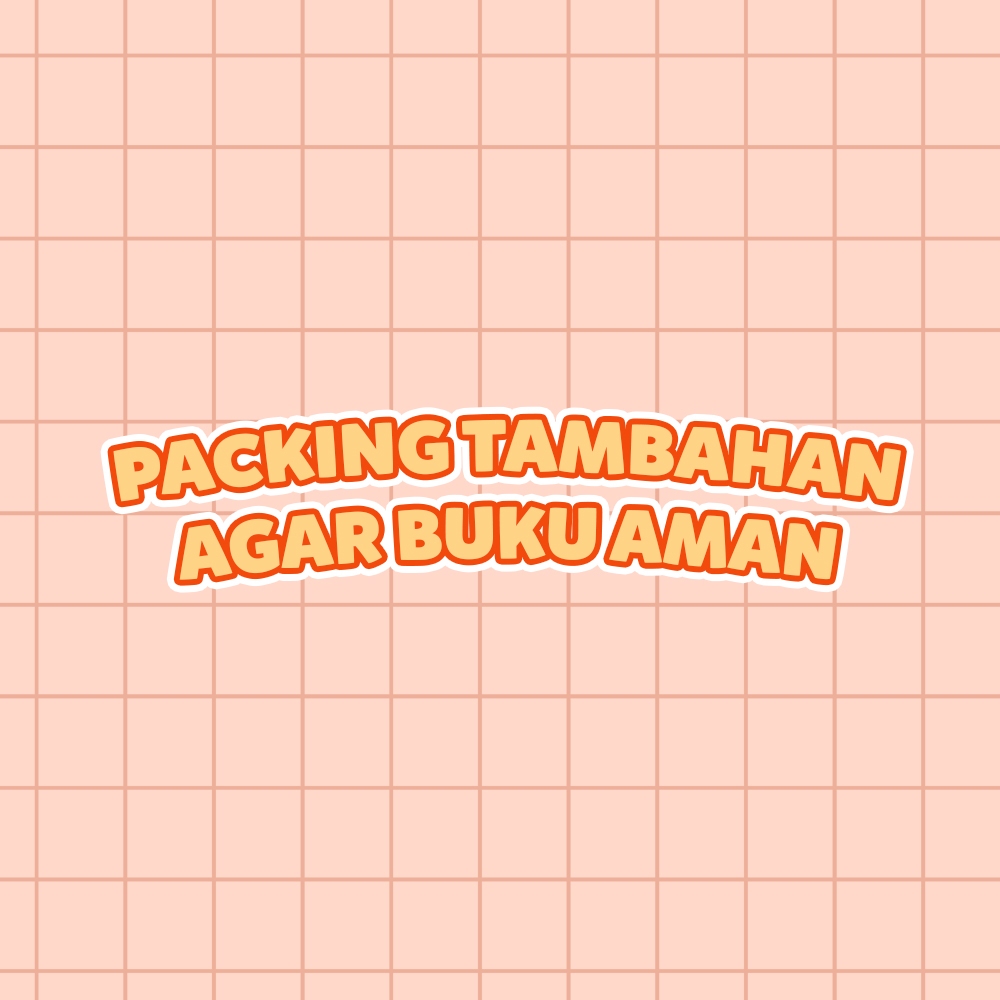 

Packing tambahan untuk buku custom