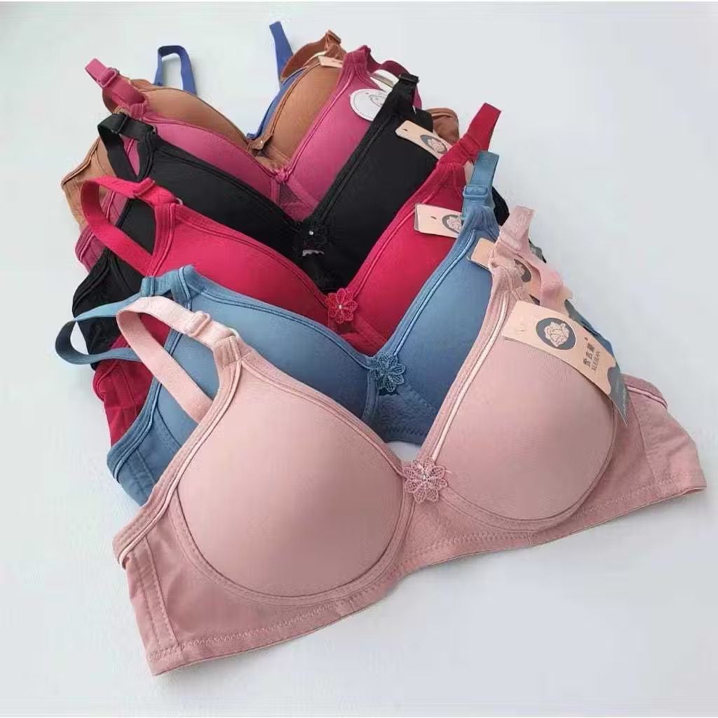 Bra 6Pcs Bh wanita/dewasa/bh tanpa kawat tanpa busa/bh sport
