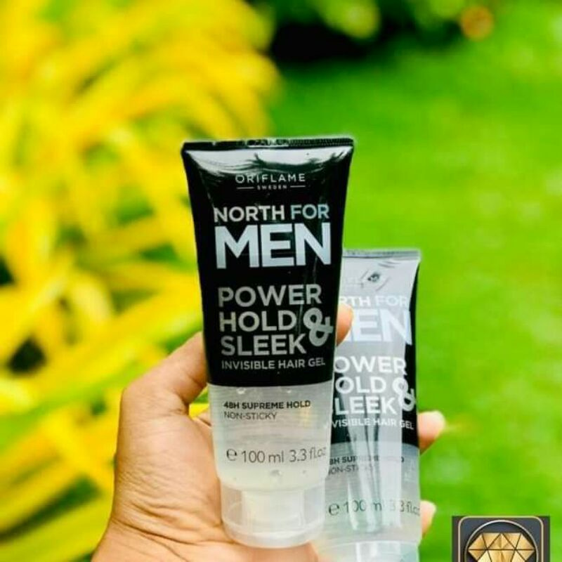 NORTH FOR MAN POWER HOLD AND SLEEK INVISIBLE HAIR GEL / POMADE