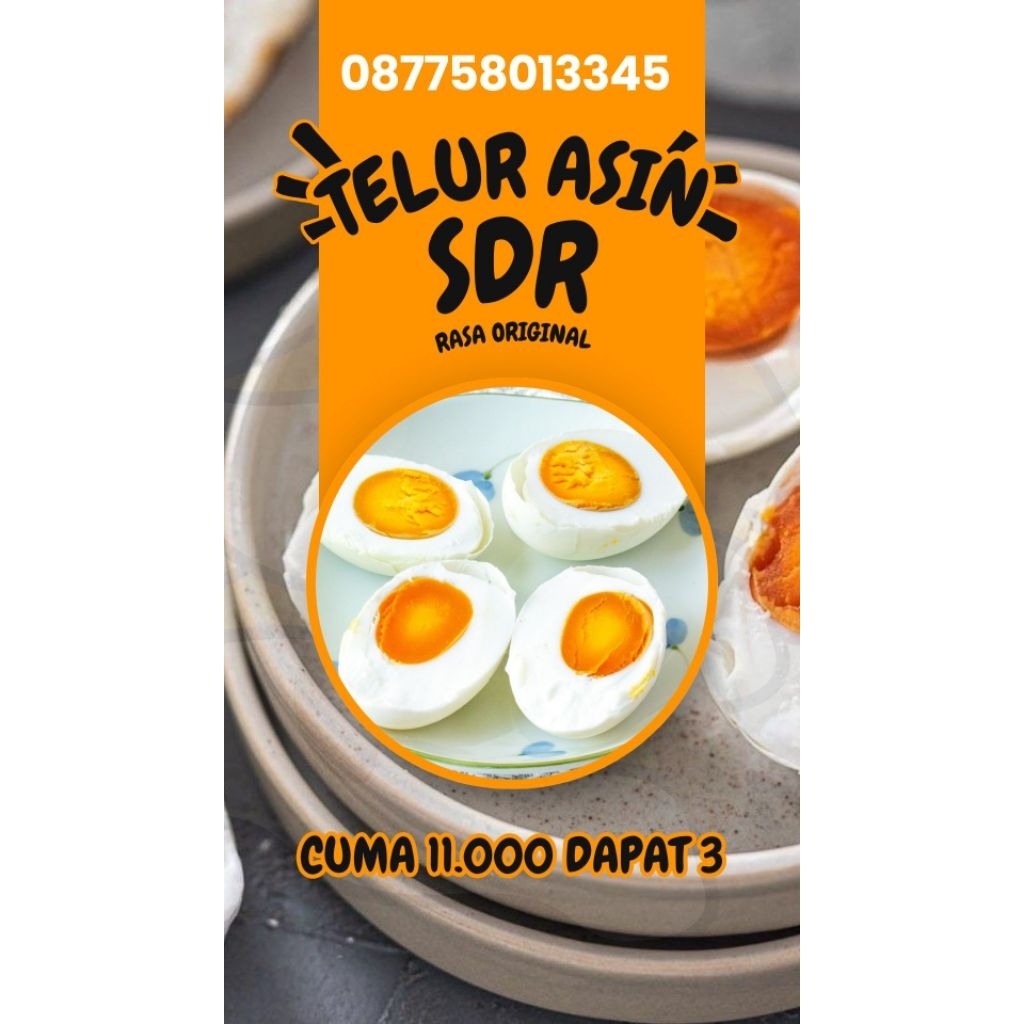 

Telur Asin rasa original