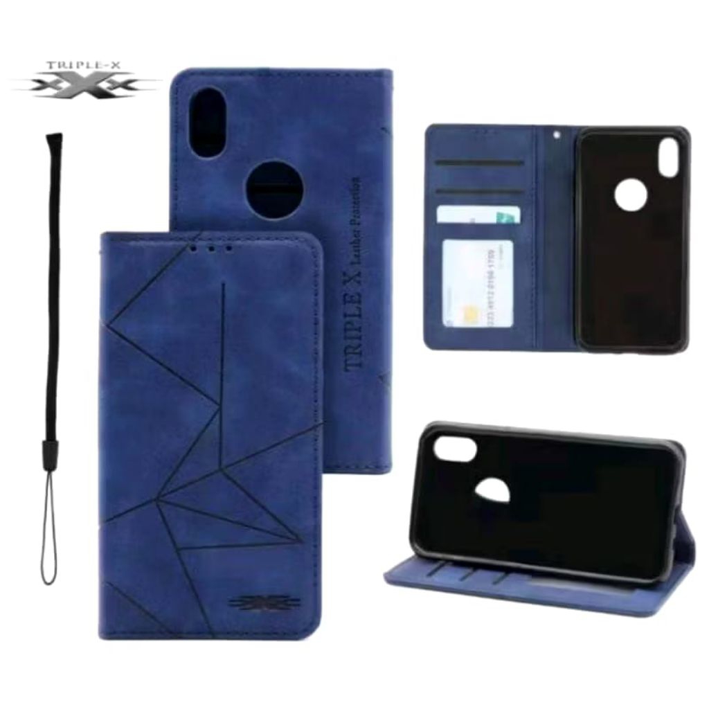 CASE HP SAMSUNG A02/A02S CASING DOMPET HANDPHONE FLIP COVER CASE BUKA TUTUP