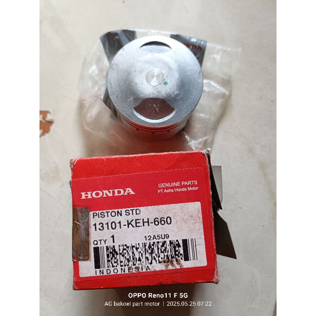piston seher standar Honda Megapro original AHM 13101 keh 660