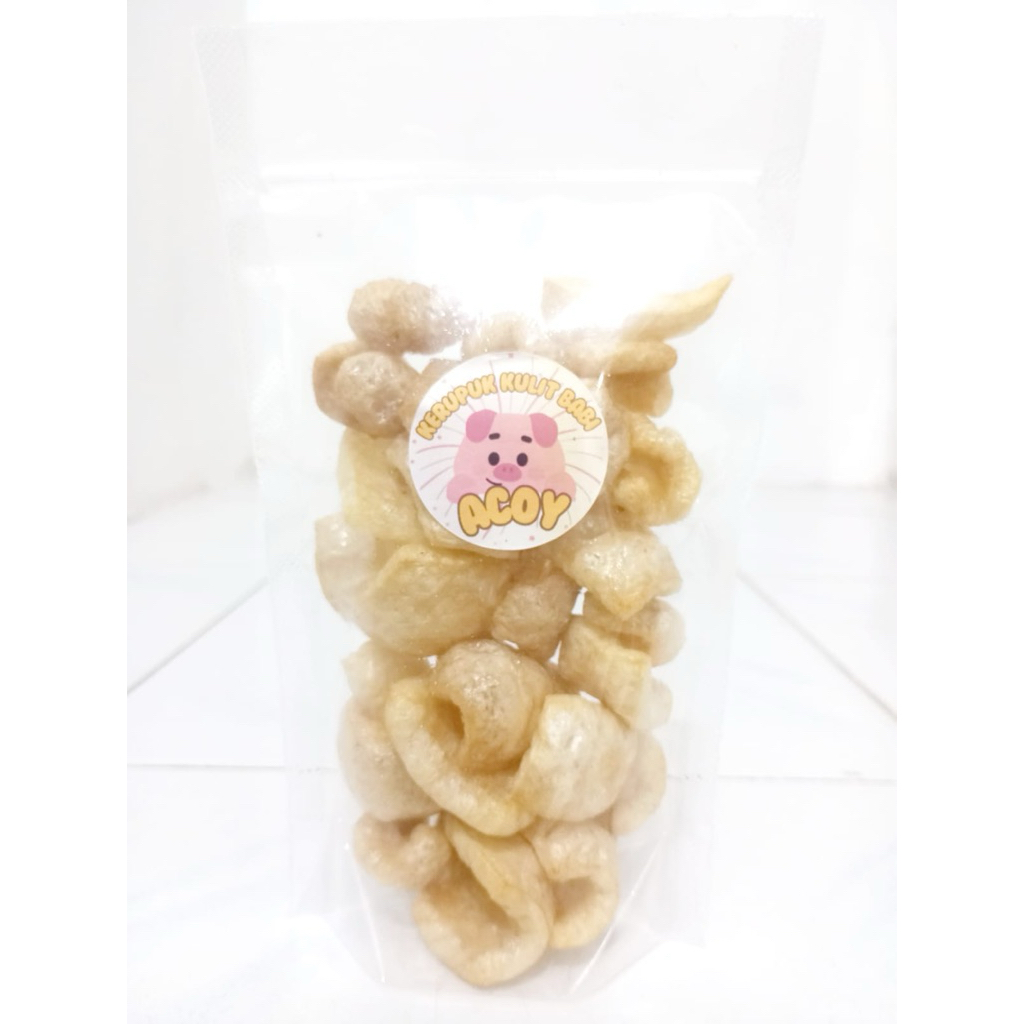 

KERUPUK KULIT BABI (fresh produksi setiap hari)