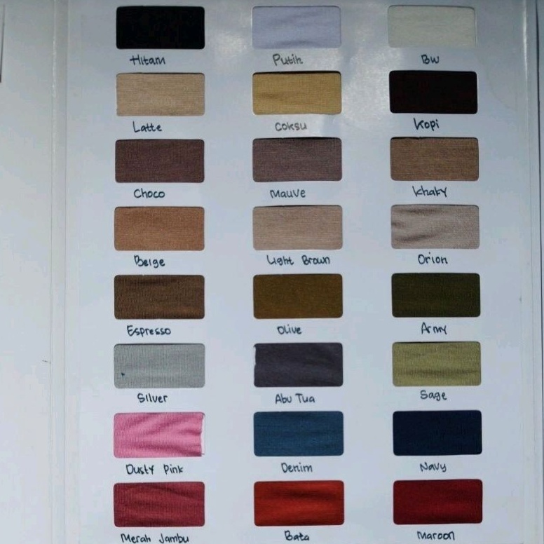 KODE N65B Spandek rayon kiloan