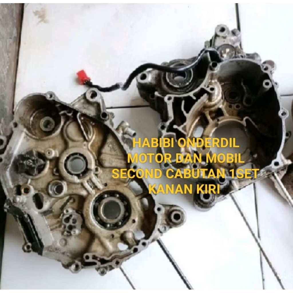 crankcase krengkes kalter jupiter z robot kanan kiri /ORIGINAL 1SET CABUTAN NORMAL