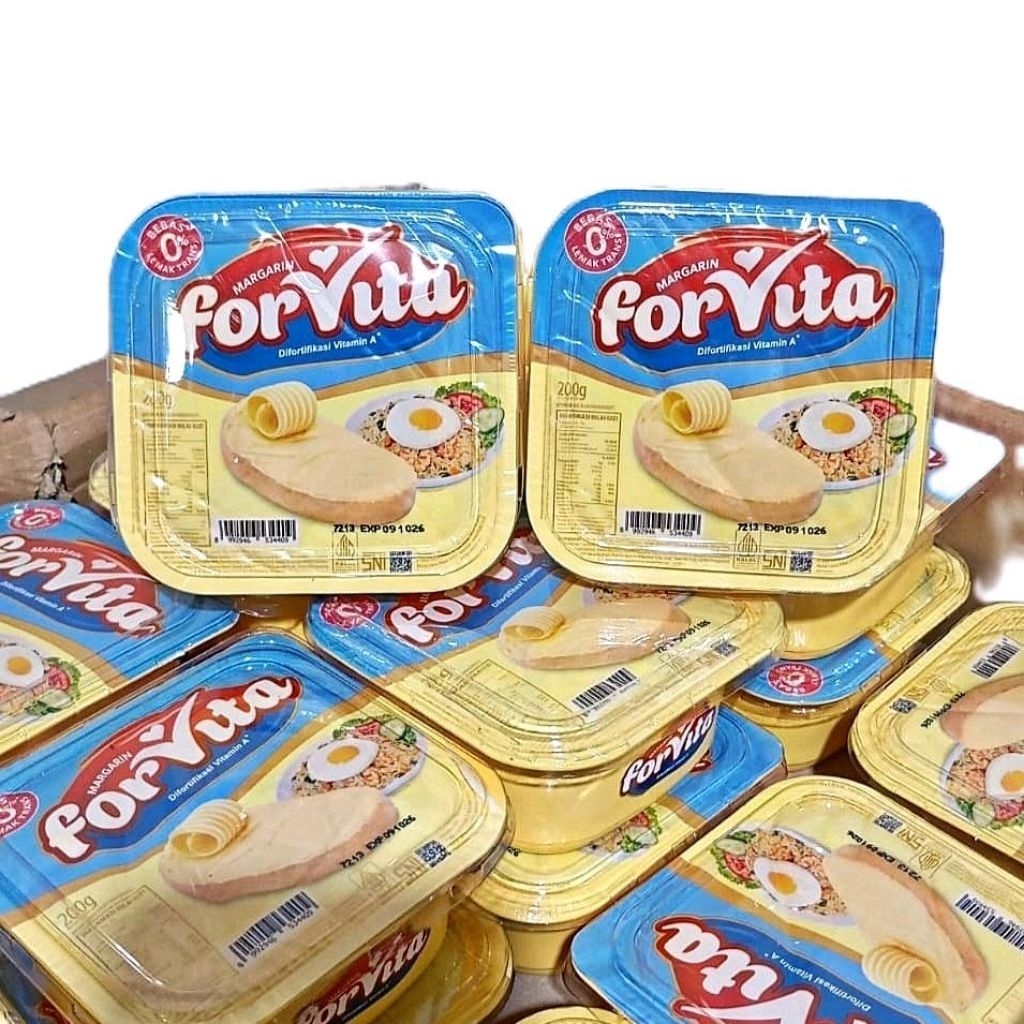 

Forvita Margarin 200 gr Kemasan Cup