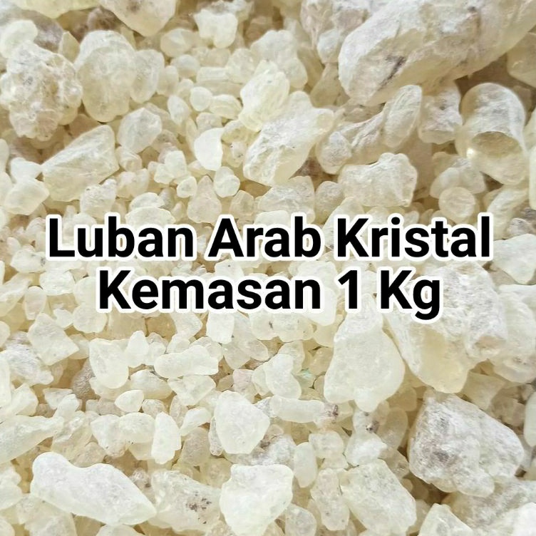 KODE X87I Kemenyan Arab Putih Wangi 1 Kg  Menyan Arab Luban Arab Kristal Original Kemasan 1 Kg