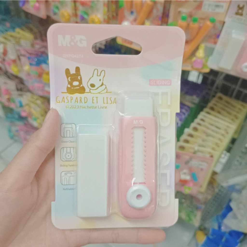 

(RANDOM) Push Eraser / Penghapus dorong GASPARD M&G