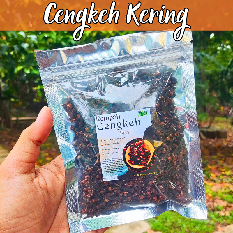 

Cengkeh Kering Utuh Kemasan 100gram