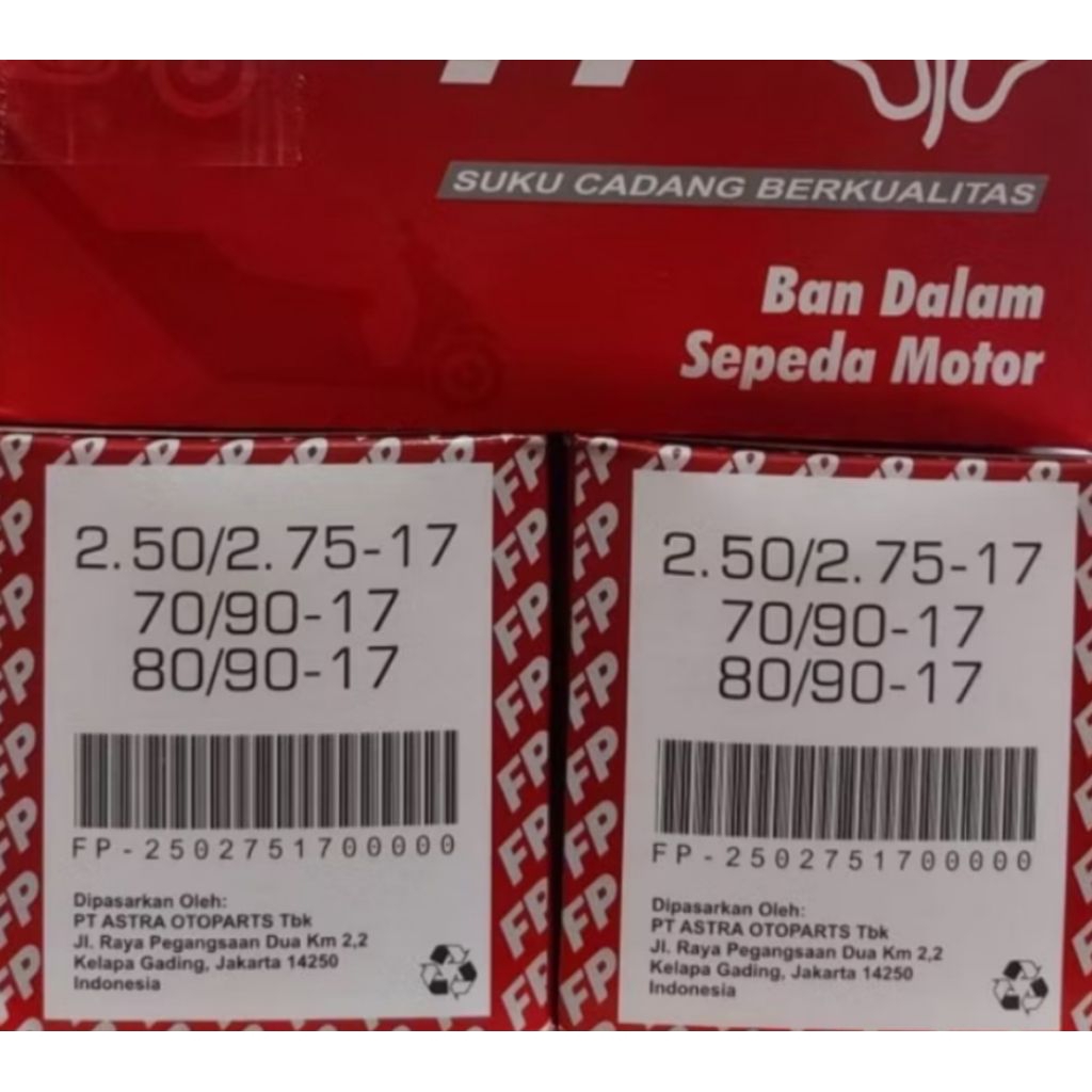 ban dalam federal 250/275-17