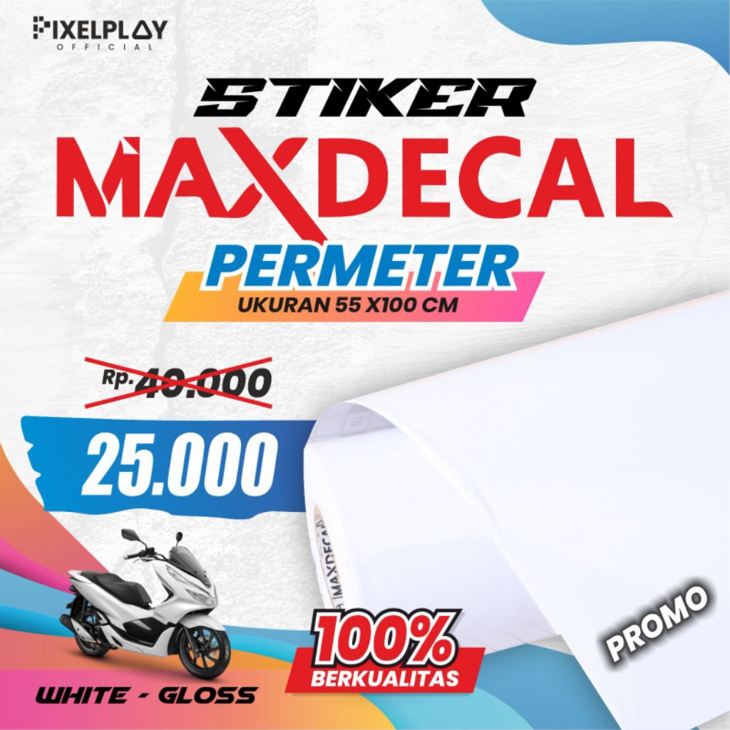 stiker scolite stiker body motor stiker motor