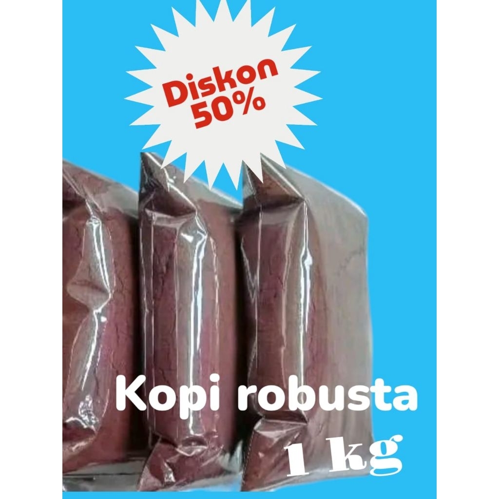

1 kg bubuk kopi tradisional khas jawa tengah
