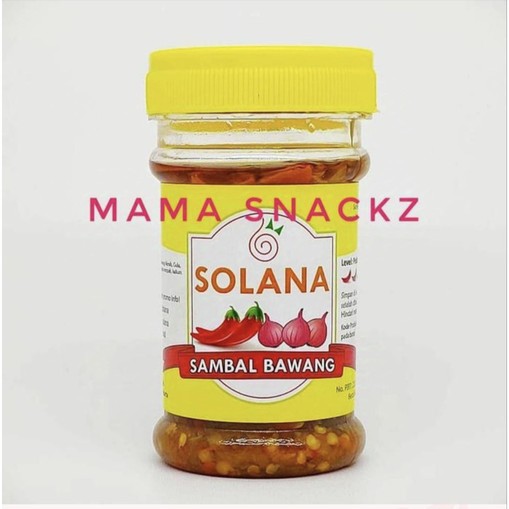 

Sambal Bawang Solana / Sambel Bawang Solana
