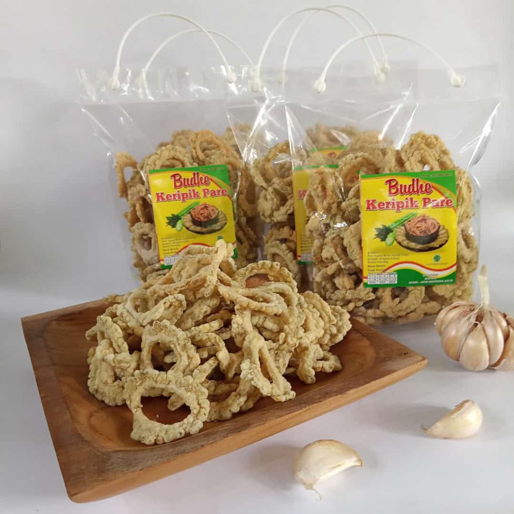 

1kg kripik pare murah enak renyah