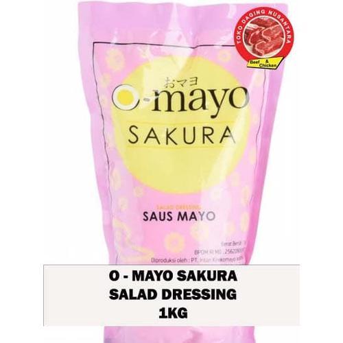 

O-Mayo SAKURA Saus Mayo Salad Dressing 1 kg