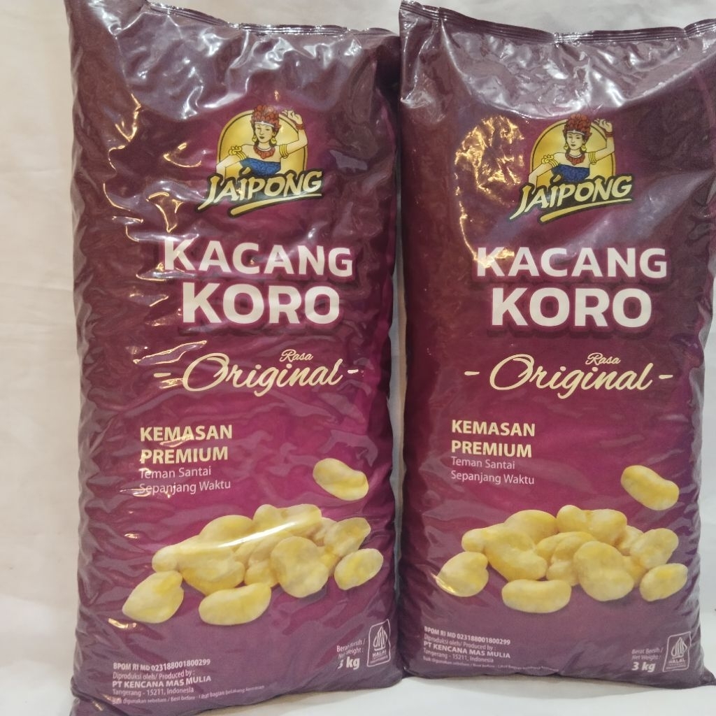 

Kacang Koro Kupas Original 3kg / Koro Kupas Jaipong