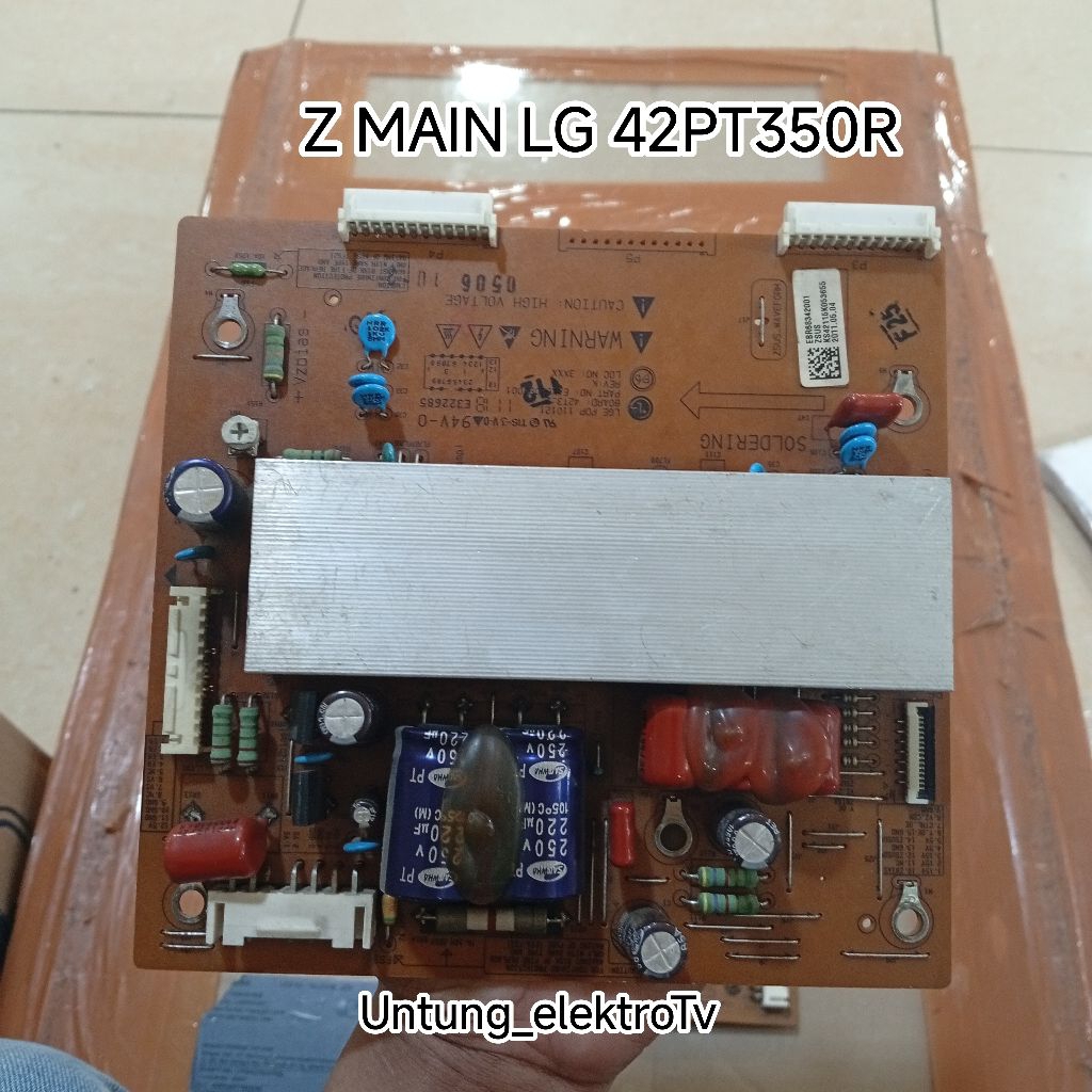 Z MAIN Z SUS ZSUSTAIN LG 42PT350R - Z MAIN Z SUS ZSUSTAIN LG 42PT350R