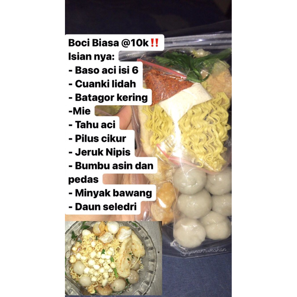 

[COD] Boci isi 6 isi potongan daging ayam kecil kecil