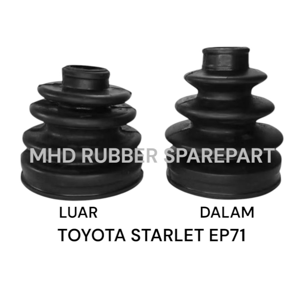 Karet Boot As Roda Cv Joint Toyota Starlet Ep71