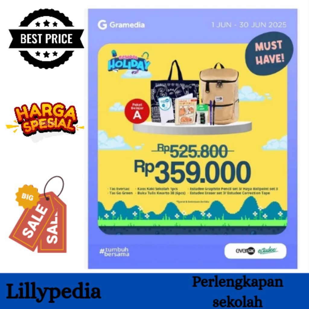 

Back To Schoolll - Paket Belajar Kategori A
