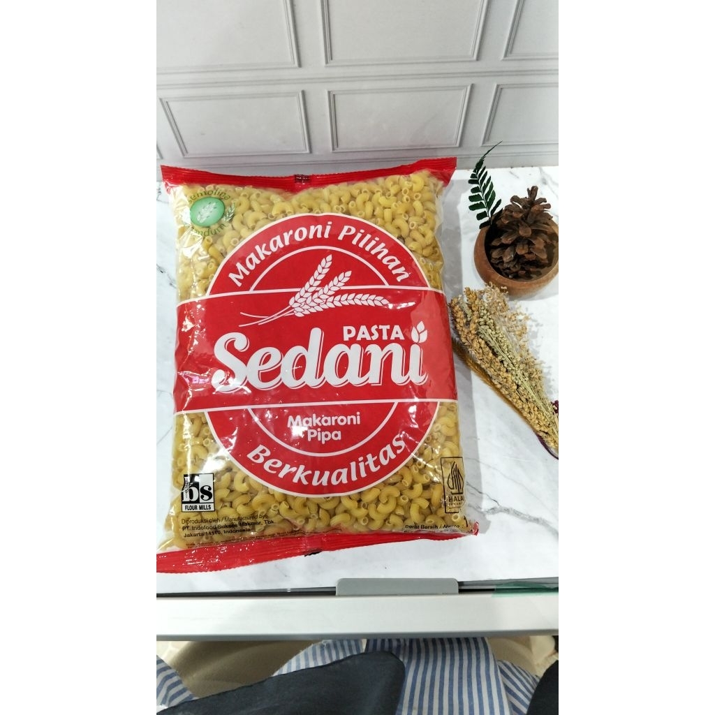 

SEDANI PASTA MAKARONI PIPA DAN SPIRAL 1 KILOGRAM