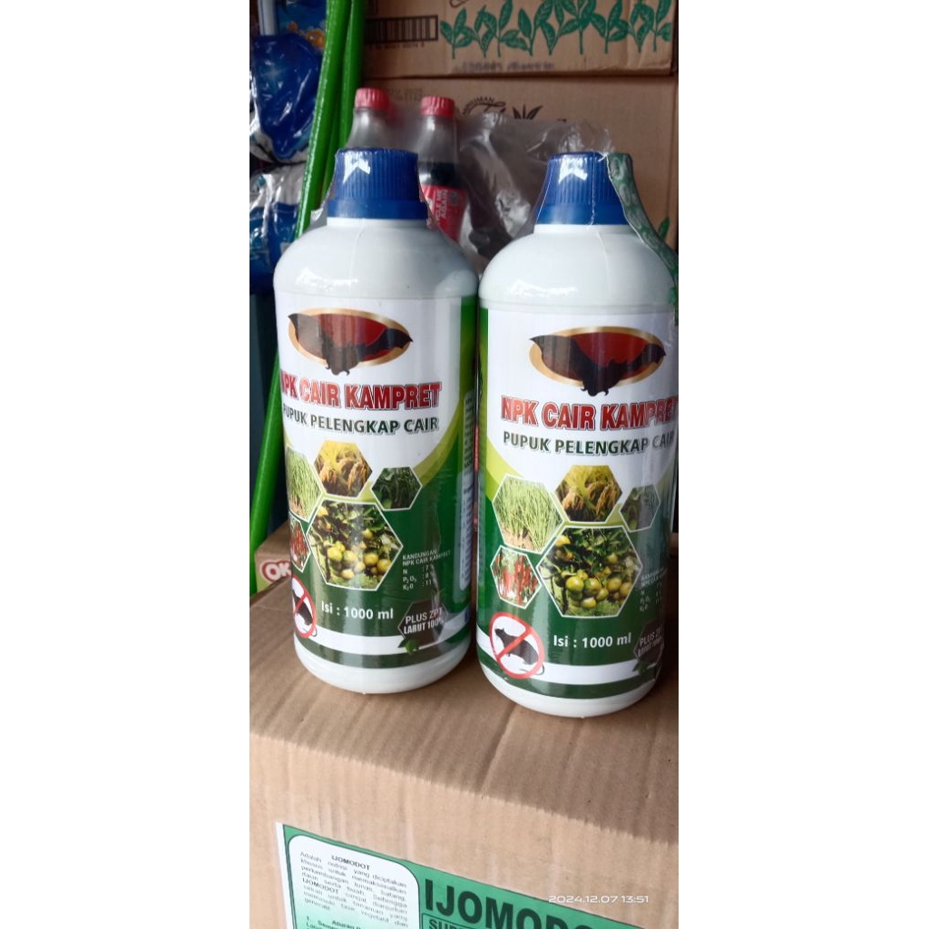 Pupuk organik cair NPK KAMPRET 1lt