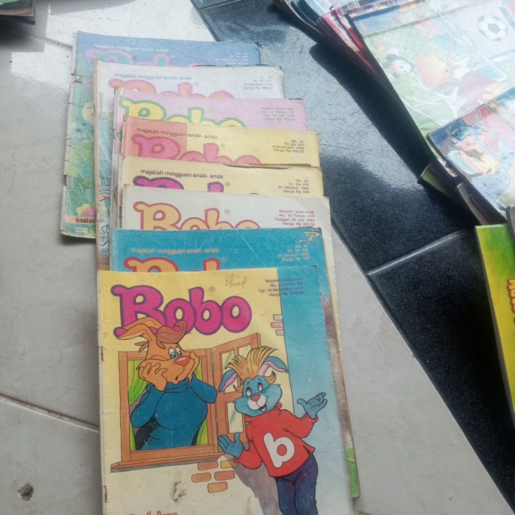 MAJALAH BOBO LAMA/JADUL MULAI TAHUN 80AN/ 90AN RAMDOM