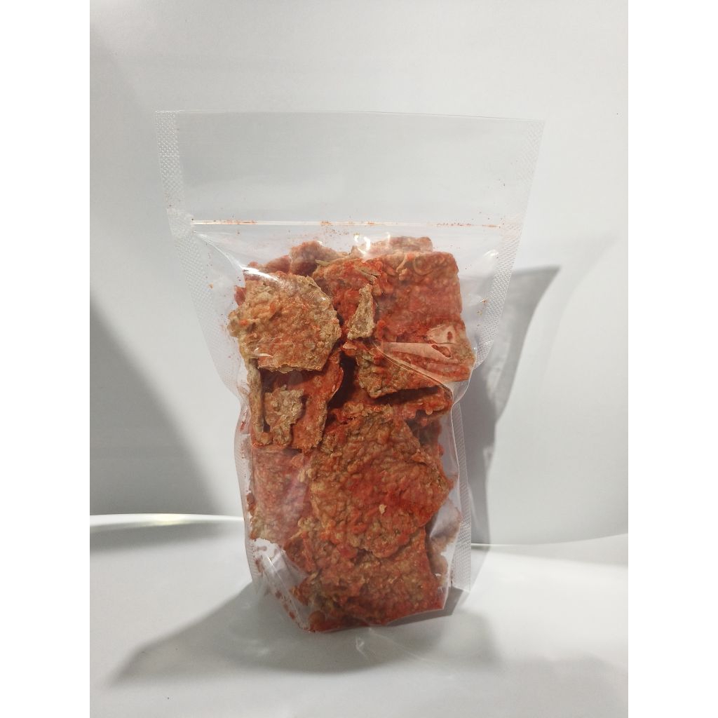 

Keripik Tempe Balado Extra Pedas - Camilan Renyah Gurih Pedas Nampol 200gr