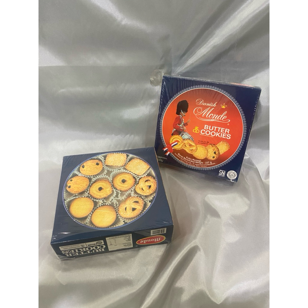 

Monde Butter Cookies 227gr