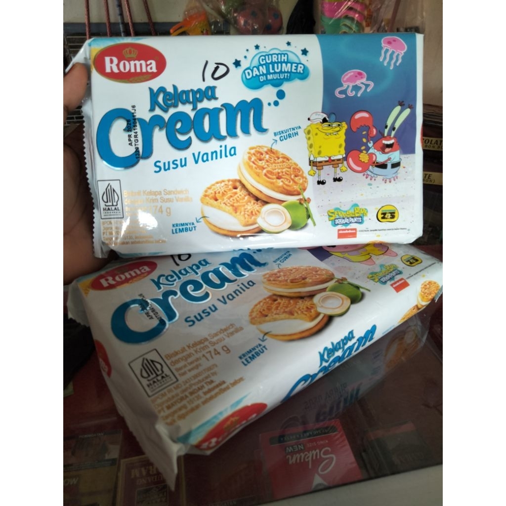 

Roma kelapa cream vanilla