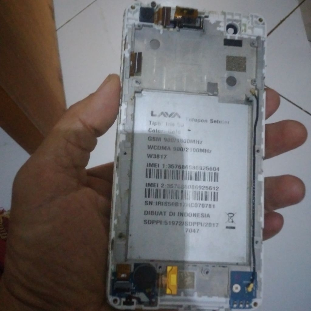 Lcd Lava iris 50 tested