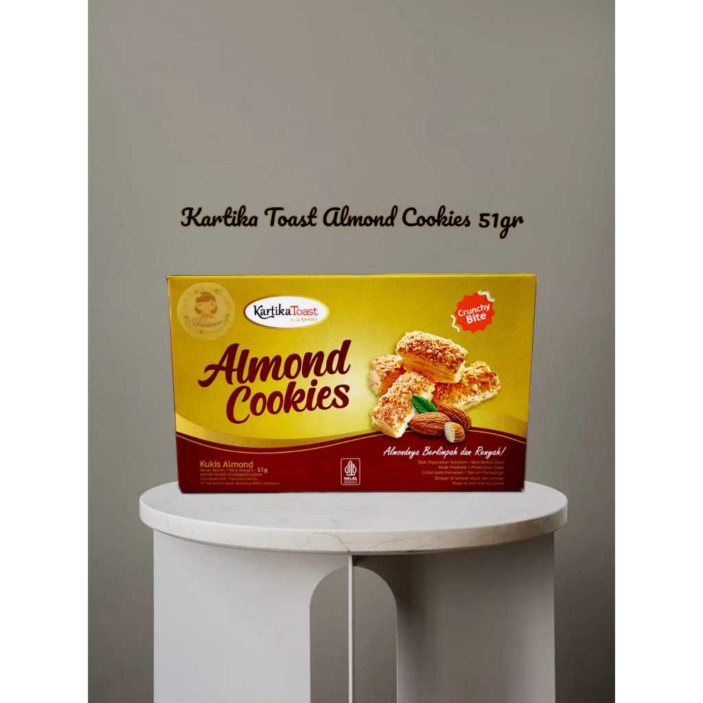 

.51gr Almond Cookies Crunchy bite by KartikaToast kartikasari ( SCP )