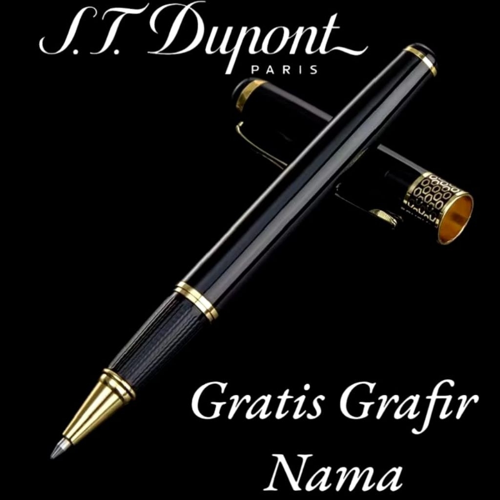 

pulpen rollerball mewah dupont exclusive gratis grafir nama / logo