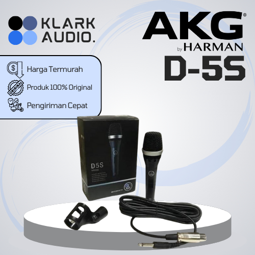 AKG D5S MICROPHONE DYNAMIC / D5 S MIC VOCAL D 5 S ORIGINAL