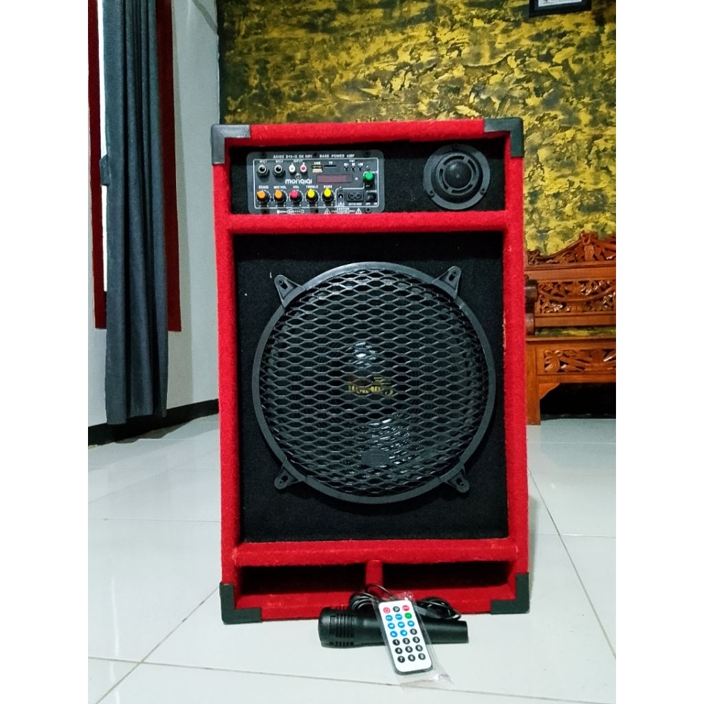 SPEAKER AKTIF RAKITAN 12 INCH SPEAKER BLOETHOT 12 INCH BASS MANTAP GLERR