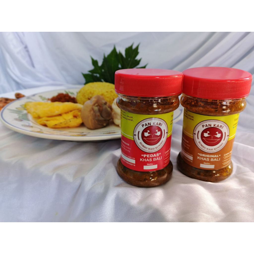 

Bumbu nasi kuning pan kari khas bali