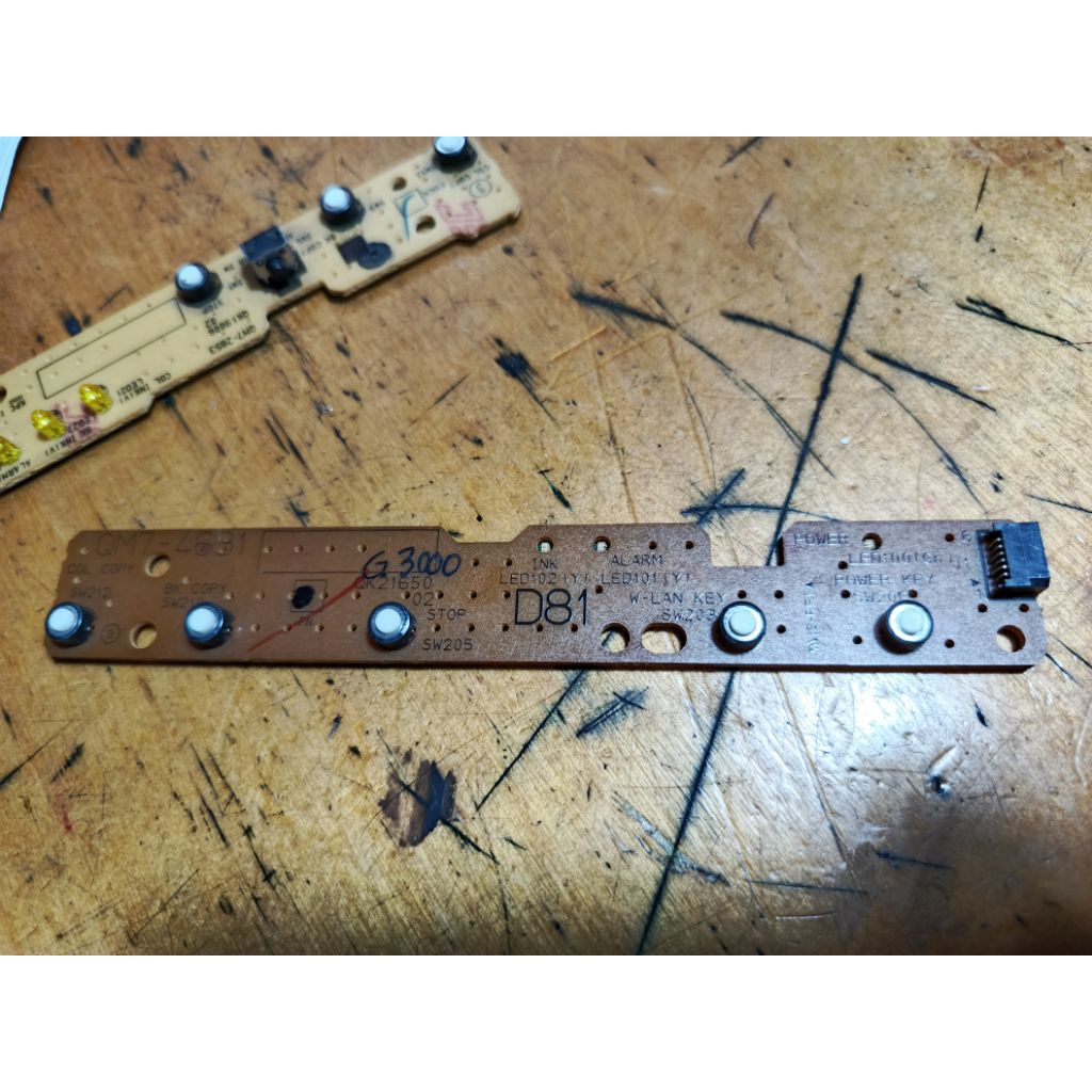 panel switch printer canon G3000