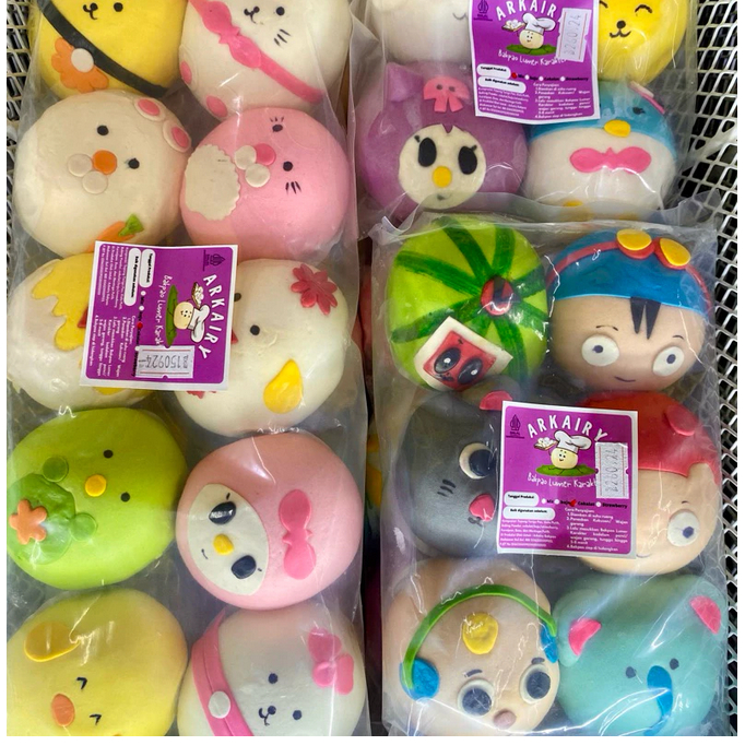 

Bakpao Lumer Karakter isi 6