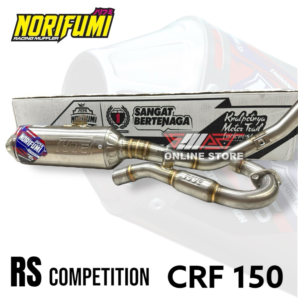 KNALPOT NORIFUMI RS KOMPETISI ( COMPETITION ) CRF 150