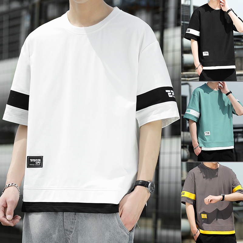 kaos lengan pendek kaos casual kaos putih polos kaos laki laki kaos oversize baju kaos pria