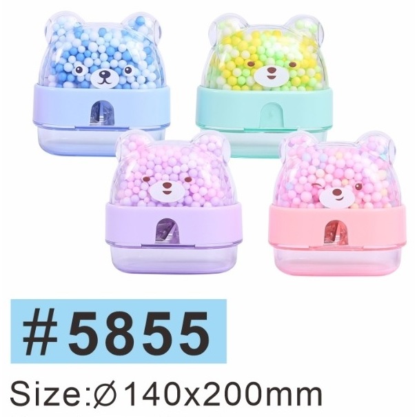 

Rautan Bola Pensil Serutan Pensil Bola Bear No.5855 (1pcs)