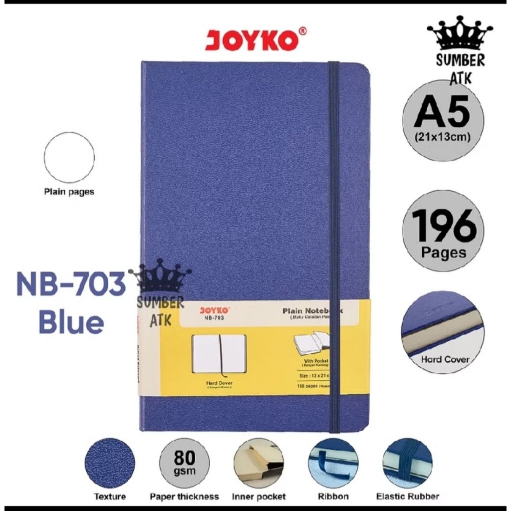 

notnb-703 joyko sampul keras ( polos ) RJ4