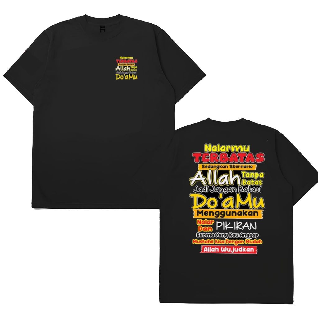 KAOS INSPIRASI NALARKU TERBATAS ALLAH TAK TERBATAS  MOTIVASI ISLAMI