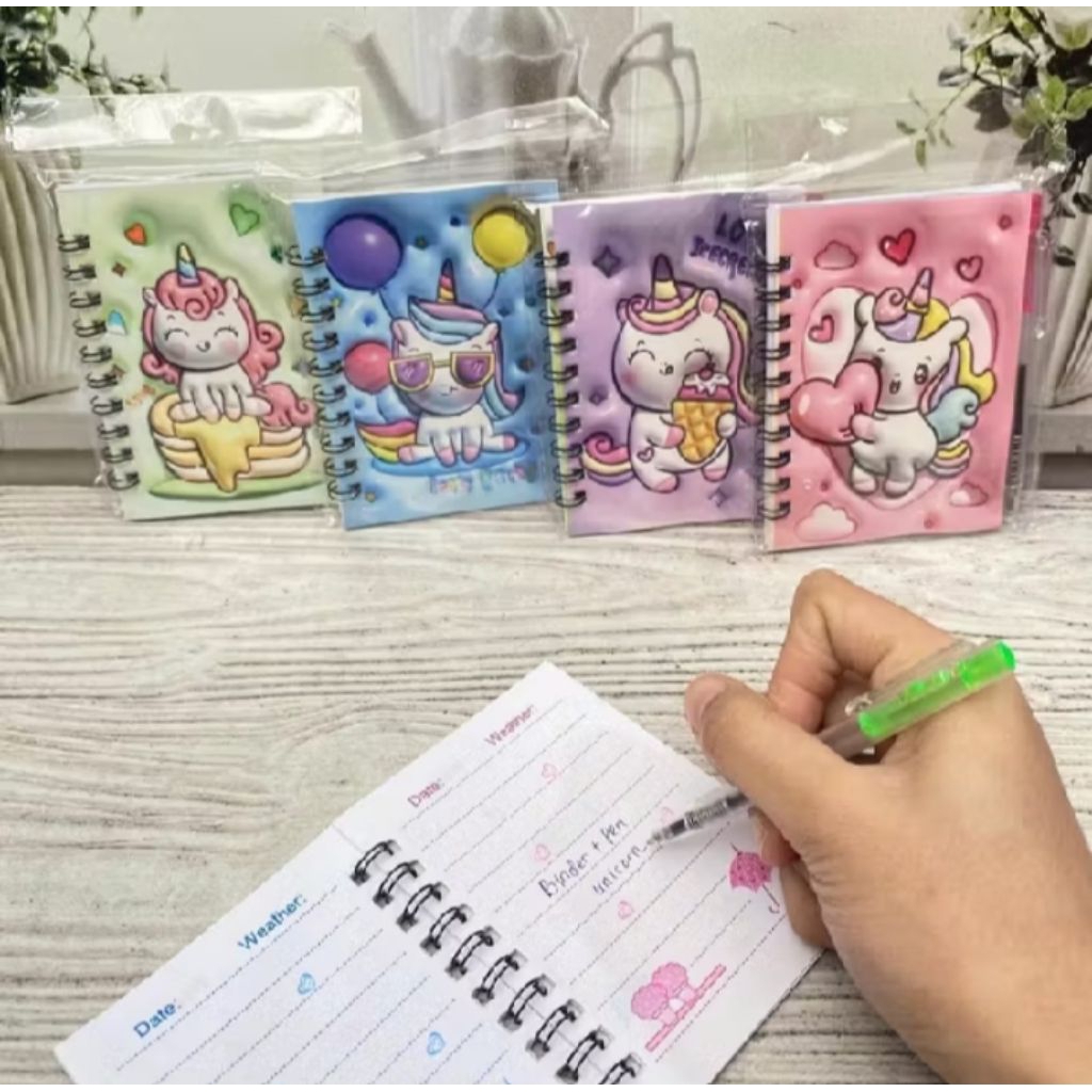 

Binder Plus Pulpen Unicorn Binder a7 Unicorn Free Pulpen Notebook Lucu Unik Termurah