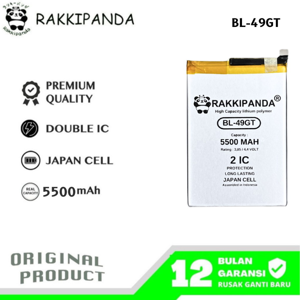 RakkiPanda - BL-49GT Tecno Spark 9T Batre Batrai Baterai