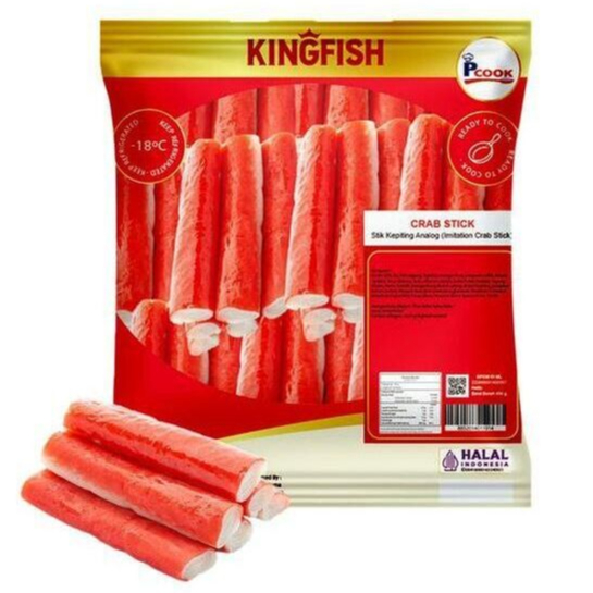 

KINGFISH Crab Stick 500 Gram - Olahan Ikan Rasa Kepiting