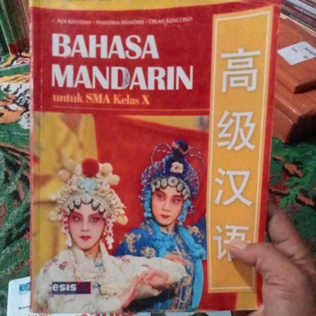 buku bahasa Mandarin untuk SMA kelas 1