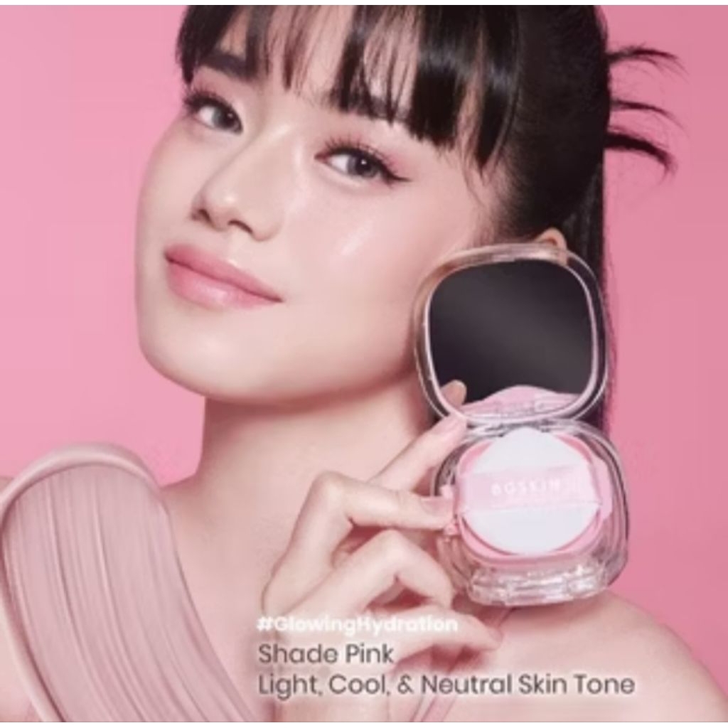 DEWY GLOW CUSHION BG SKIN BEAUTY GLOW SKIN CARE PERAWATAN  NATURAL WAJAH WANITA