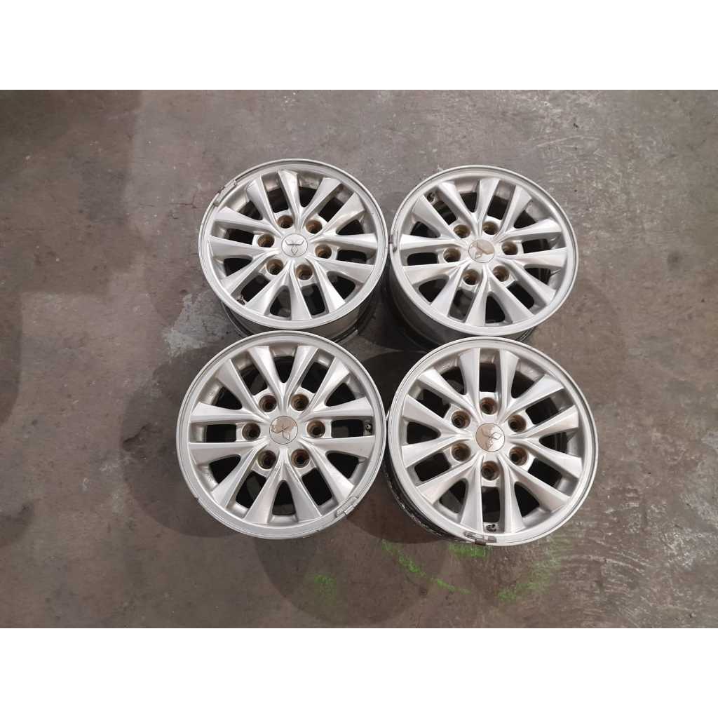 velg seken copotan mobil pajero r16 pcd 6x139 velg aja pajero hilux triton dll