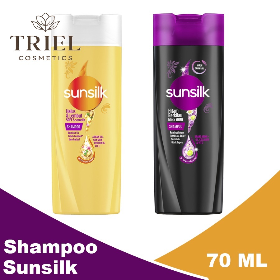 Sunsilk Shampo Botol 70 ml / Sunsilk Shampoo Botol Travel Size
